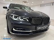 BMW 730LI Sunroof LED NAV HUD 2016 Grey Rear Entertainment